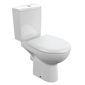 Унитаз напольный Cersanit Nature Clean On б/о, г/в, 2 -реж, сид. DP, Soft Close