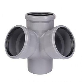 Крестовина 2-х плоскостная (угловая) HTED 110/110/110*67°