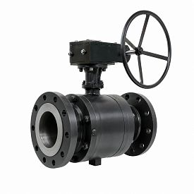 Кран шаровой Н/П фланцевый Energy Regula с редуктором, LD, КШЦФР, Д...