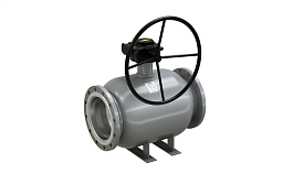 Кран шаровый LD, КШЦФР, DN200, PN16, из стали 20, полнопроходной, р...