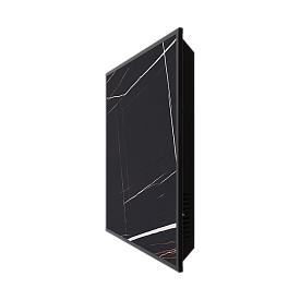 Панель отопительная STOUT, BLACK STONE SCT, 60*60, черный, SCT-00BB-006060