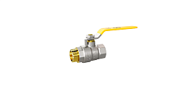 Кран шаровый 47.25.В-Н.Р GAS LD Pride, Ду 25, Ру 40, для газа, ВР/Н...
