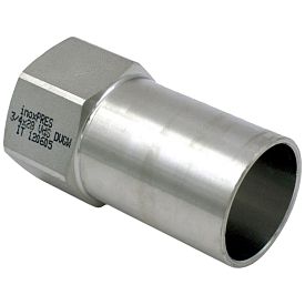 Переход нерж AISI 316L Дн28х3/4" труба/ВР Inoxpres RM 269304028