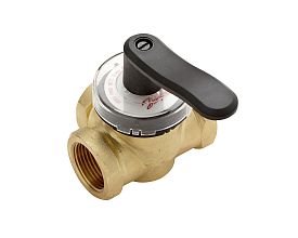 Данфосс клапан поворотный Danfoss HRB 3 Ду 15, Kvs 4,0 065Z0400