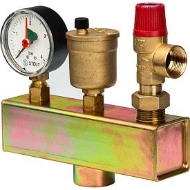 Группа безопасности котла STOUT SVS-0004 для котлов до 50 квт DN 25...
