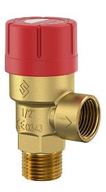 Клапан предохранительный FLAMCO Prescor 1/2"Х1/2" Pn 16 л...