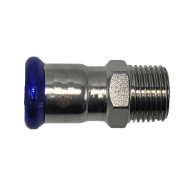 Пресс-фитинг с НР MVI, 42х1 1/2" (нерж), SS.520.0908