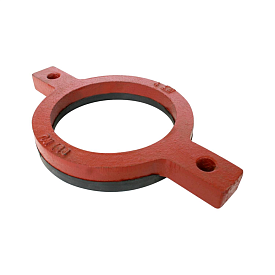 Кольцо опорное чуг SML Ду100 с гальванизир резиной FP PREIS 10027