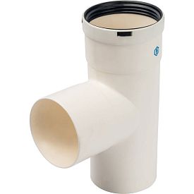 SCA-8080-030210 STOUT Элемент дымохода конденсац. тройник T образн ...