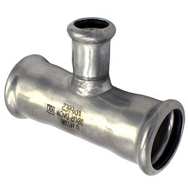 Тройник перех нерж AISI 316L Дн54х42х54 пресс Inoxpres RM 192054035