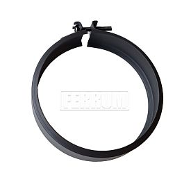 Ferrum Blackside Хомут обжимной (430/0,5 мм/эмаль/600&deg; черная) Ф130