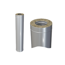 Ferrum GS 30-50Z Сэндвич 1,0м (430/0,5мм + оц.) Ф120х200