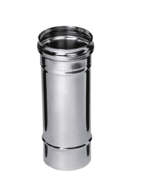 Ferrum HF (Т до 600°C) Дымоход 1,0м (430/0,8 мм) Ф115