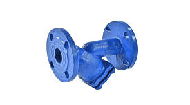 Фильтр сетчатый ФМФч Ду 25, Ру 16, L=160 мм, Y-образный, чугун, 036-1624