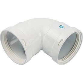 SCA-0080-020090 STOUT Элемент дымохода отвод 90° м/м DN80