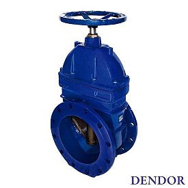Задвижка "DENDOR" тип 47GV DN 40 PN10/PN16 чугунная с обр...