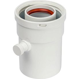 SCA-6010-000101 STOUT Элемент дымохода конденсатосборник вертик. DN...