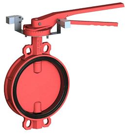Затвор дисковый поворотный Tecofi VPI4448R2C-02EP0250 Ду 250 Ру16...