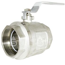 Кран шаровый STI Г/Г, DN 100, латунный, рычаг 3444