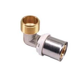 K-FLEX пресс-фитинг угол 90°с наружной резьбой 26х3/4"мм