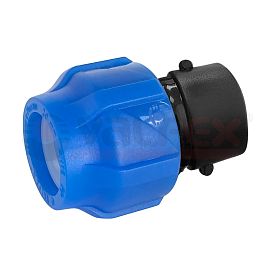Муфта компрессионная соединительная c внутренней резьбой 50х2" (25/5) VALFEX