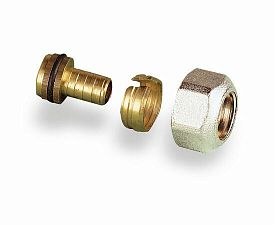 USYSTEMS зажимной адаптер Flex-X латунный PE-X 16x2,2-1/2"ВР '50И