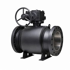Кран шаровой БИВАЛ, КШТХ 12, Ду 500, Ру 25, стальной, фланцевый, с ...