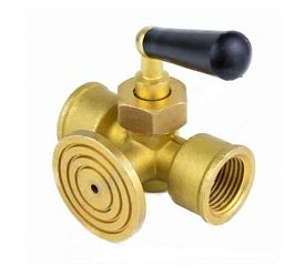 Кран для манометра Aquasfera 1063-01 G1/2" Ру16 &ndash; надежн...