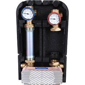 SDG-0038-182501 STOUT Насосная группа с теплообменником 18 пластин,...