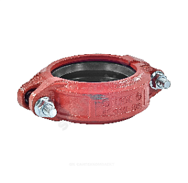 Муфта гибкая XGQT2 Ду100(Дн114) грувлок Ру20 LEDE