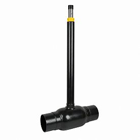 Кран шаровой газовый П/П приварной LD, КШЦП Gas, Ду150, Ру16, сталь...