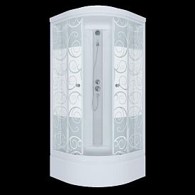 Душ. каб. MARONI FITO SR90M-DRN-DN4 90x90x228 (7 мест+сифон D50мм)