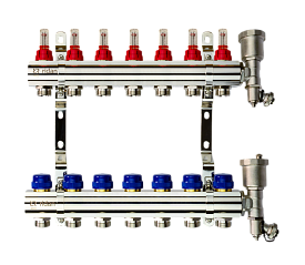 FHF-7F set коллектор+кроншт+торц.секция