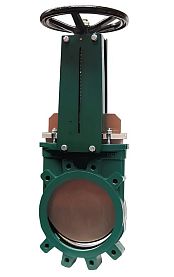 Задвижка шиберная Tecofi VGB4400-001 DN 200 PN 10, чугунная , уплот...
