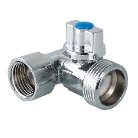 Кран шаровый для подключения сантех приборов Valtec VT.256.N.04...