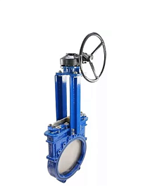 Задвижка шиберная ZIGGIOTTO RF45 DN 600 ,PN 10 корпус чугун,нож нер...