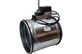 Регулирующая заслонка TECHNO TKD315-02DN/230V круглая, d= 315мм с р...