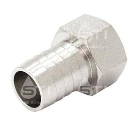 Штуцер для шланга 1/2" x 12 с ВР никелир. STI