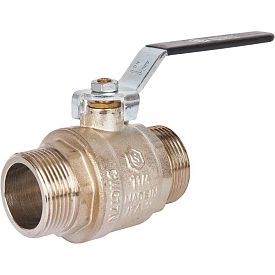 Кран шаровой полнопроходной STOUT, НР/НР, DN 1 1/4 PN 50, латунный,...