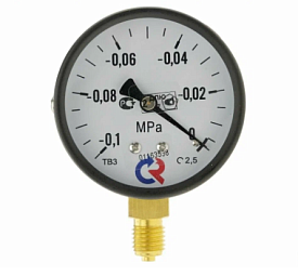 Вакуумметр ТВ-310Р.00(-0,1-0MPa)M12x1,5.1,5