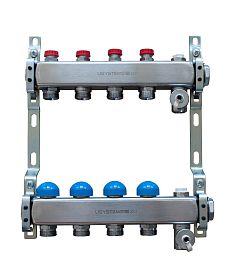 USYSTEMS коллектор FT с клапанами стальной, выходы 5x3/4" Евроконус '1Ф