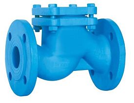 Клапан обратный Tecofi CS3240-0125 Ду 125 Ру16 подъемный фланцевый ...