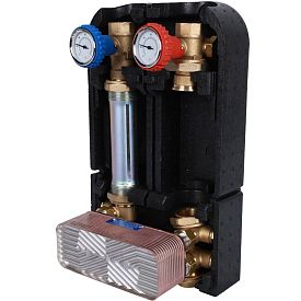 SDG-0038-282501 STOUT Насосная группа с теплообменником 28 пластин,...