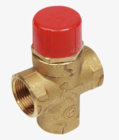 Трехходовой смесительный клапан с вентильным затвором Giacomini R29...