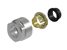 Концовка для монтажной трубки 3/4"