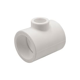 Тройник переходной 40х20х40 EVER® plast БЕЛЫЙ (Россия)*