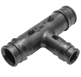 Тройник PE-X перех PPSU Дн20х16х20 РОС