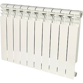 ROMMER Profi 500 (AL500-80-80-100) 10 секции радиатор алюминиевый (RAL9016)