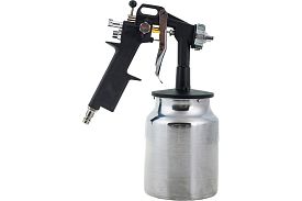 Краскопульт пневматический HP, форсунка 1.5мм, нижний металлический...