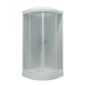 Душ. каб. MARONI BREEZE SR100L-GRS-DN4 100x100x228 (7 мест+сифон D90мм)